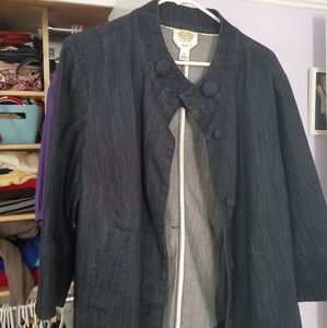 Talborts Womens demin blazer